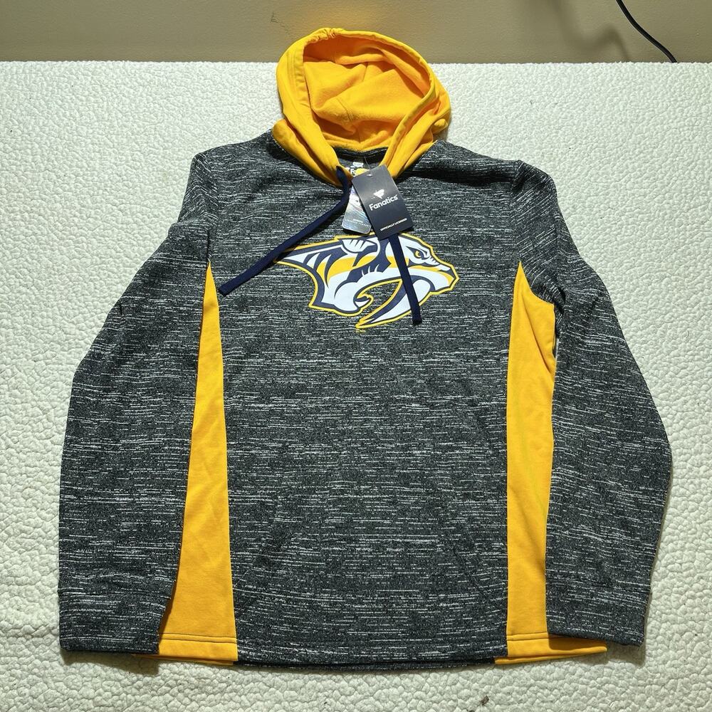 Fanatics Nashville Predators NHL Mens Hoodie Sweatshirt Size M